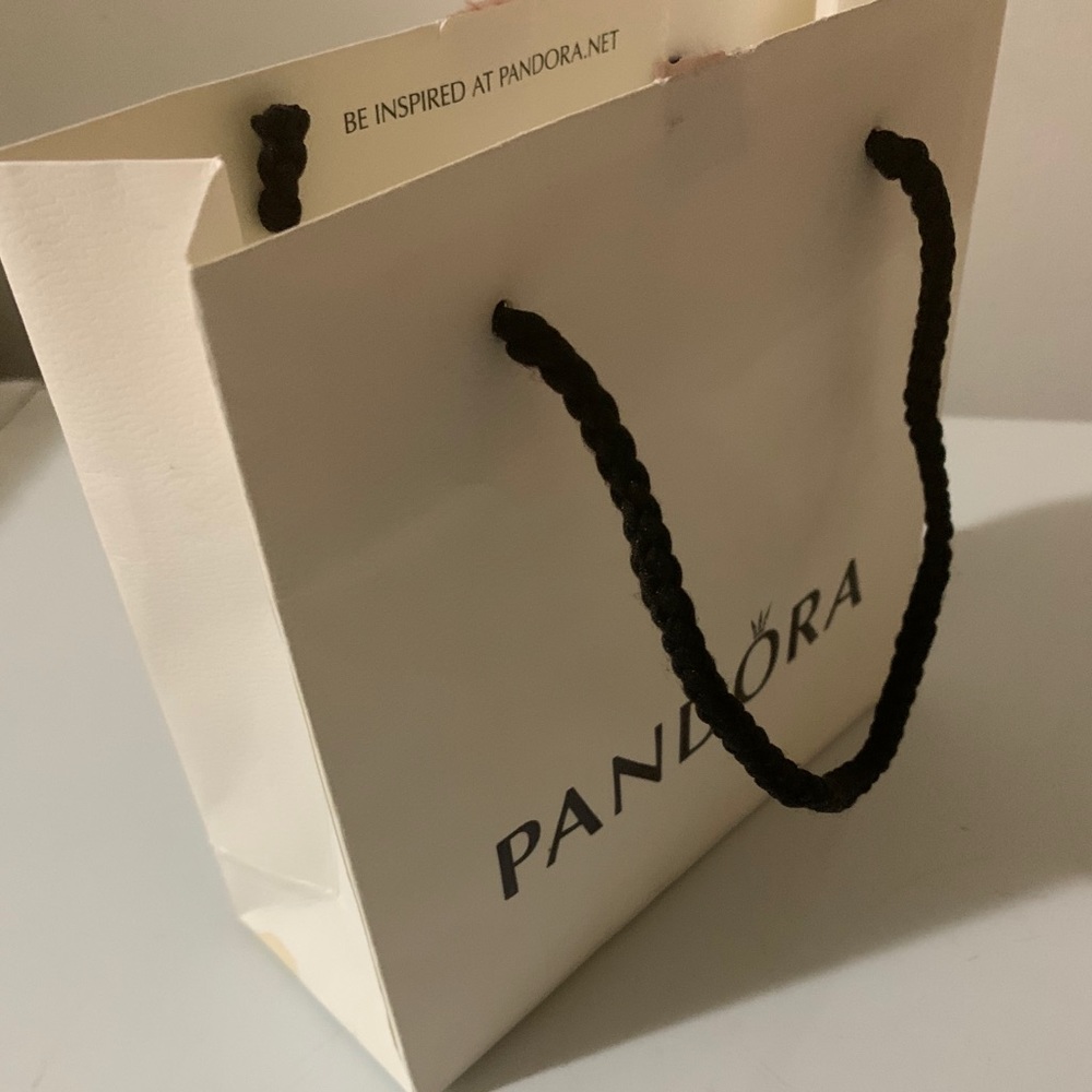 pandora box and paper bag